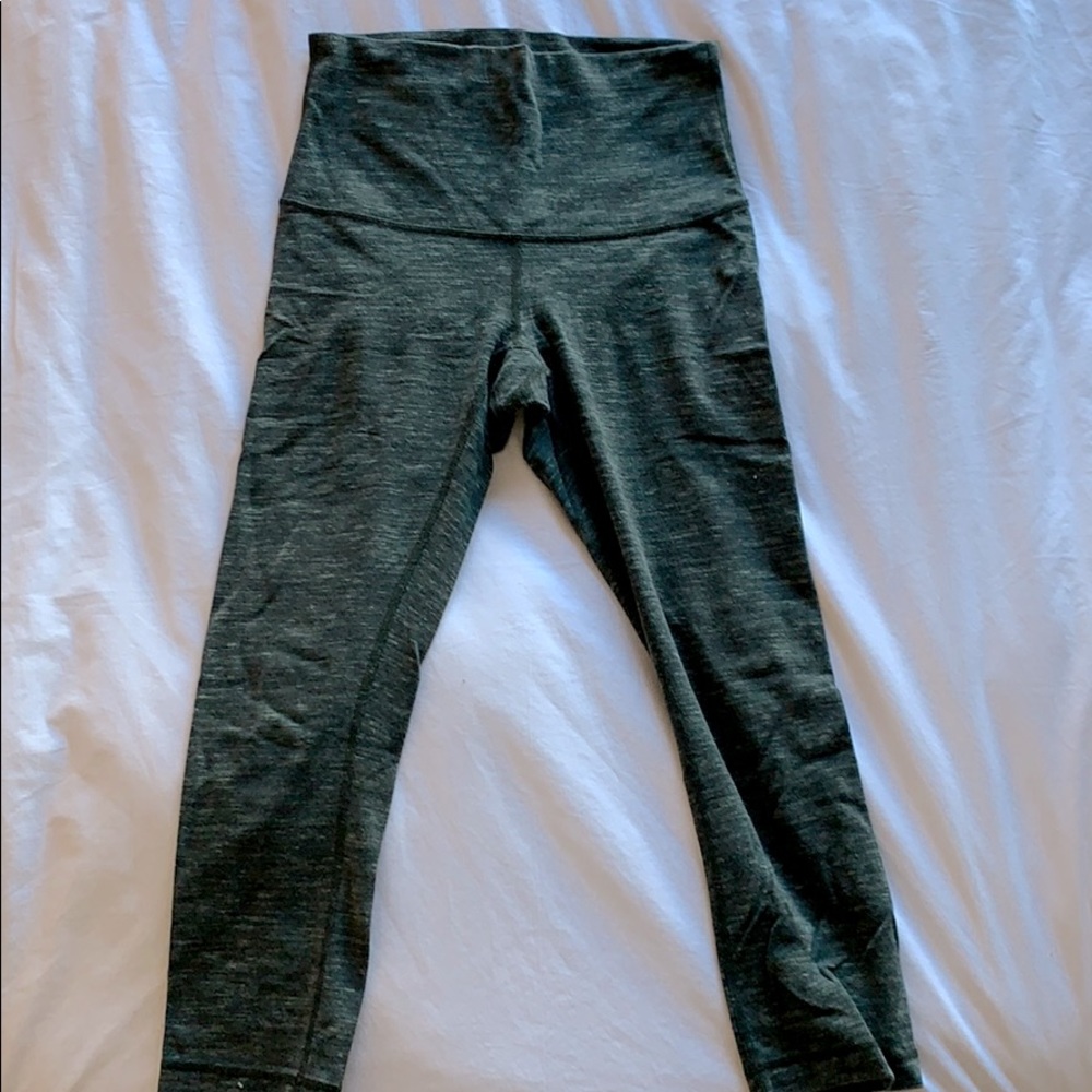 Lululemon Wunder Under Cropped 21” Leggings - 6